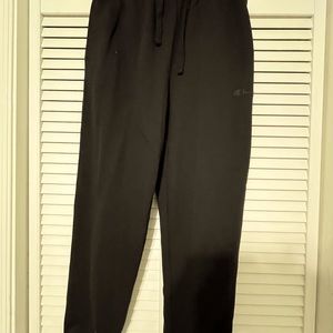 Black CHAMPION Reverse Weave Mens Sweatpants SIZE - M